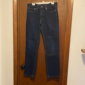 Levi's Dark Indigo Straight Jeans